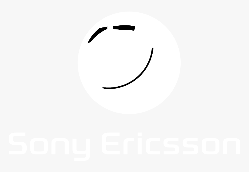 Sony Ericsson Logo Black And White, HD Png Download, Free Download