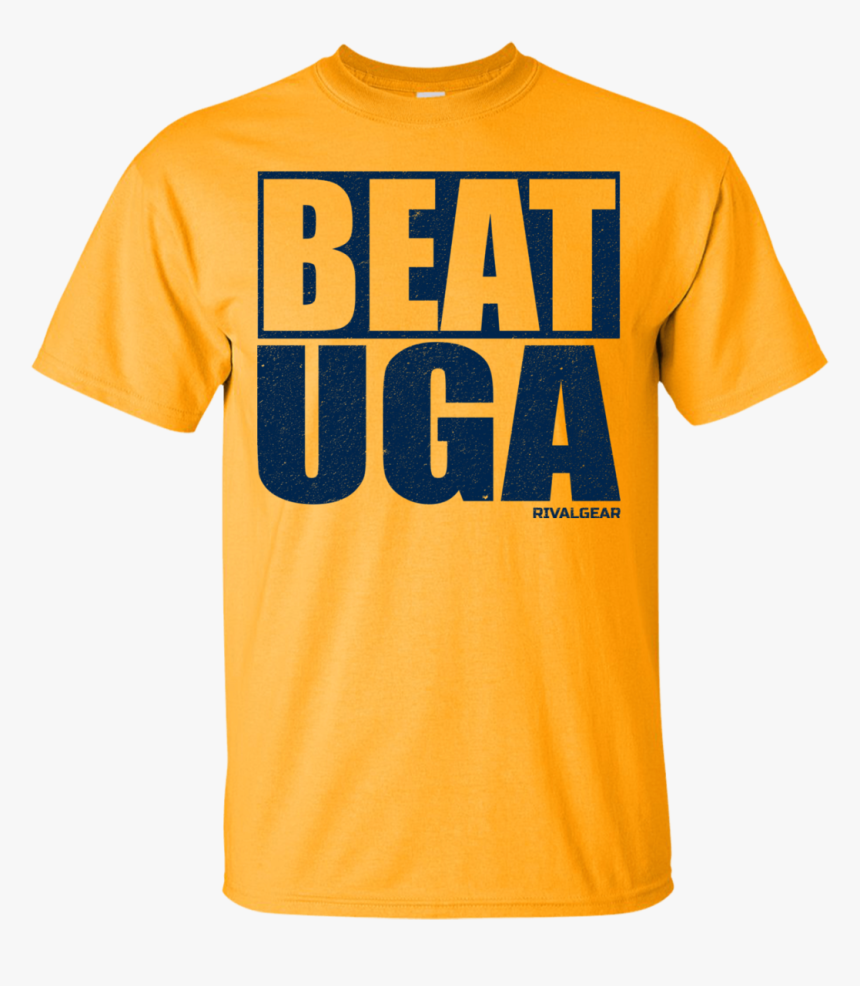 Georgia Tech Yellow Jackets Fan T-shirt, Beat Uga, HD Png Download, Free Download