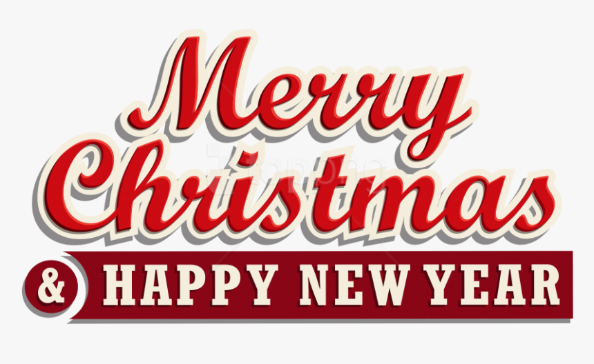 Free Png Download Merry Christmas And Happy New Year, Transparent Png, Free Download