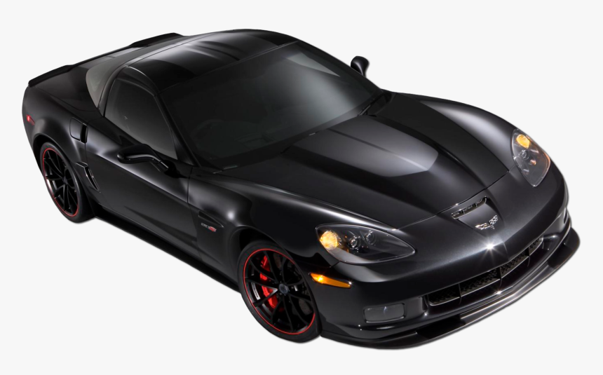 Black Corvette Car Png Clipart, Transparent Png, Free Download