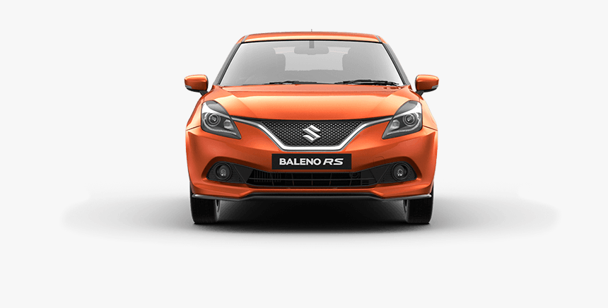 Baleno Rs Ray Blue Car Front View, HD Png Download, Free Download