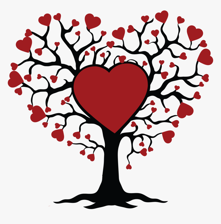 Love Clip Art Tree, HD Png Download, Free Download