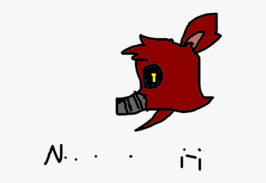 Nightmare Foxy Png, Transparent Png, Free Download