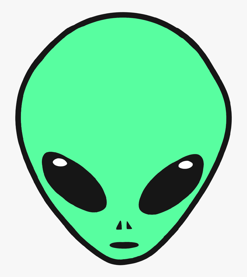 #alien #tumblr #green #greenaesthetic, HD Png Download, Free Download
