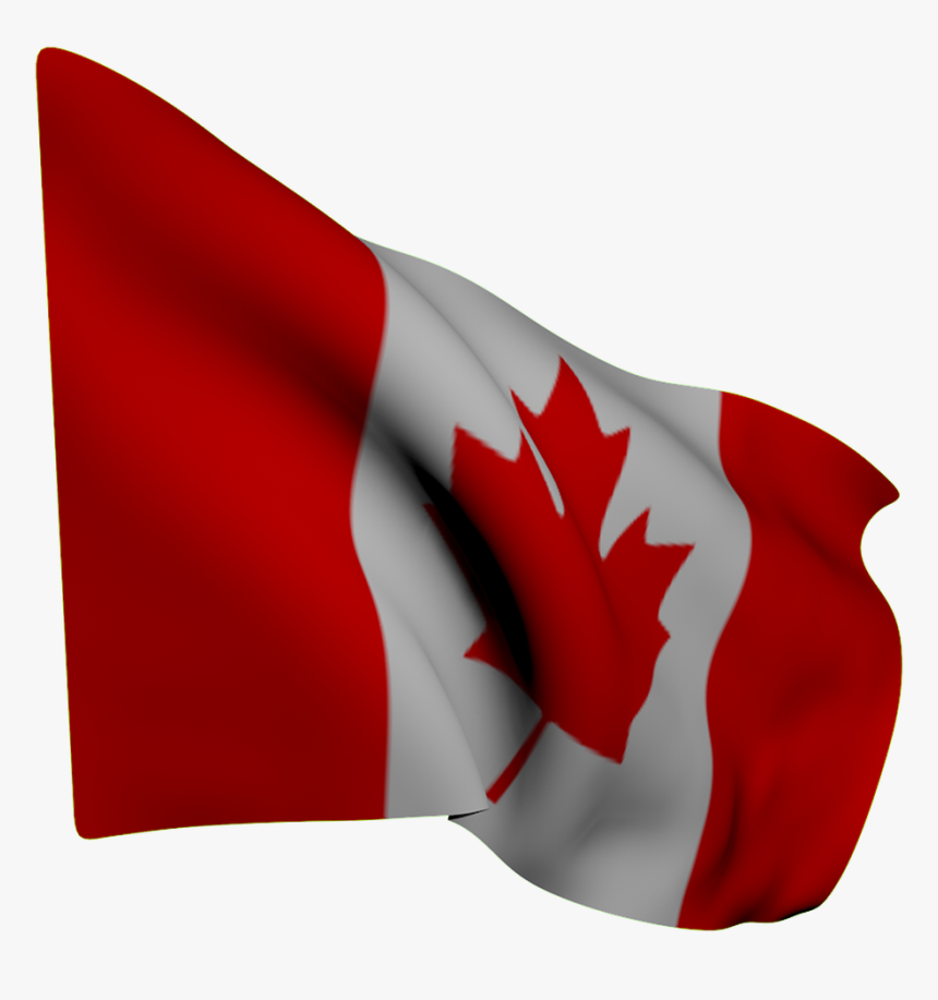 Flag Canada, Red, White, Wave, Canada, Flag, HD Png Download, Free Download