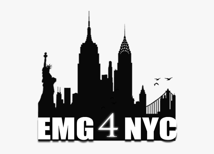 Nyc Silhouette Png, Transparent Png, Free Download