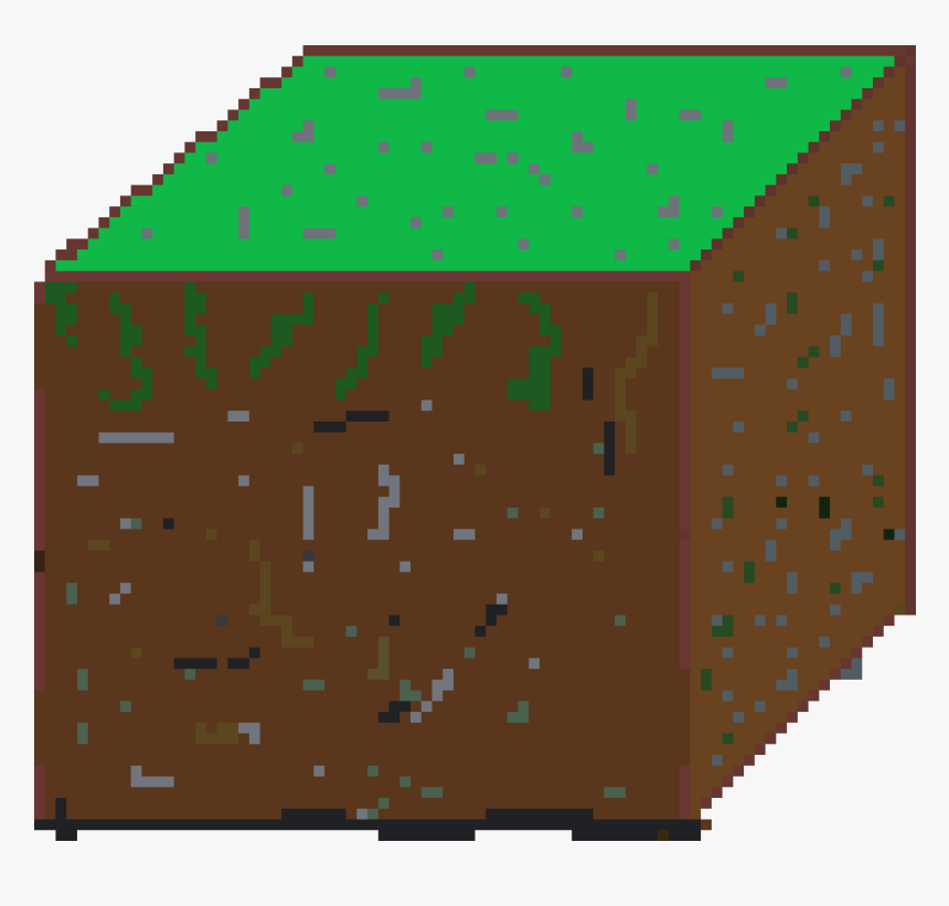 Grass Block Png, Transparent Png, Free Download