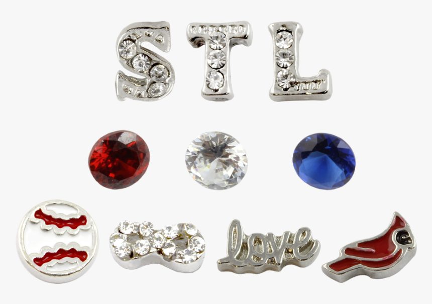 St Louis Cardinals Baseball Charm Set"
 Class=, HD Png Download, Free Download