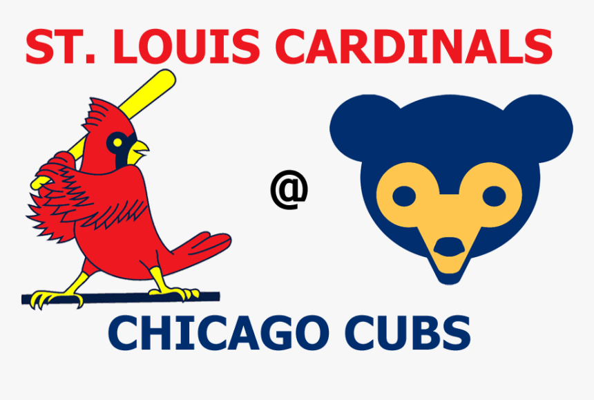 129kib, 1000x500, Cardinals @ Cubs, HD Png Download, Free Download