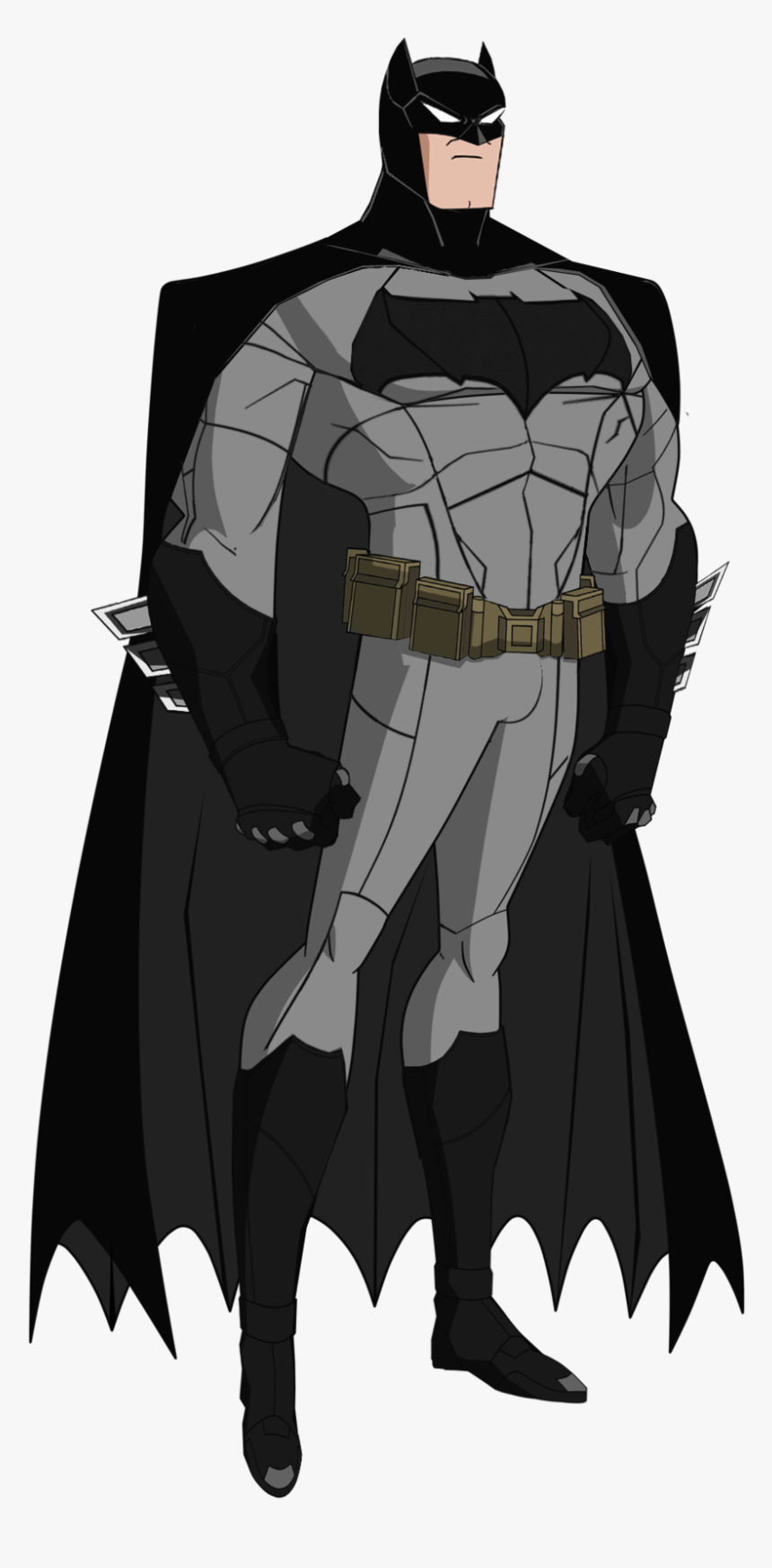 Justice League Batman Cartoon , Png Download, Transparent Png, Free Download