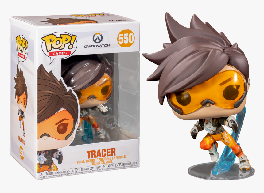 Tracer With Guns Pop Vinyl Figure, HD Png Download, Free Download