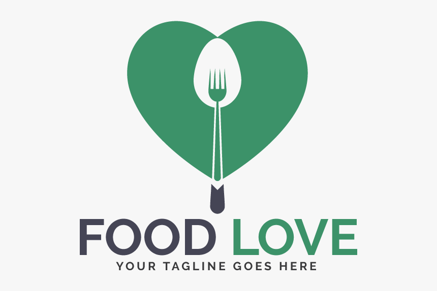 Food Love Logo Design, HD Png Download, Free Download