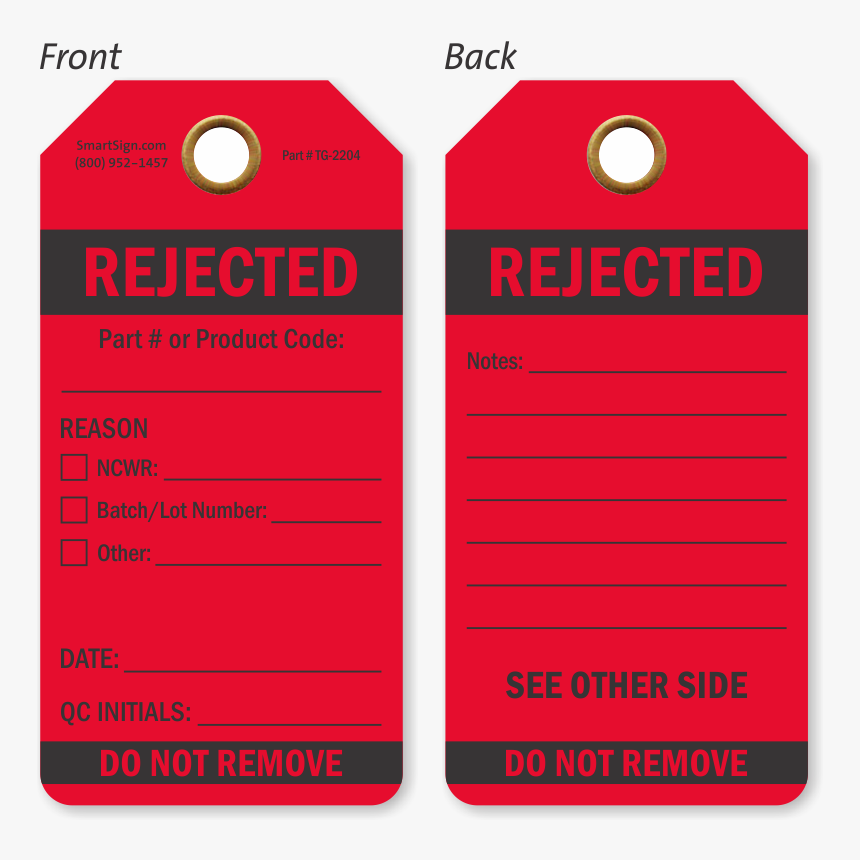 Rejected Png, Transparent Png, Free Download