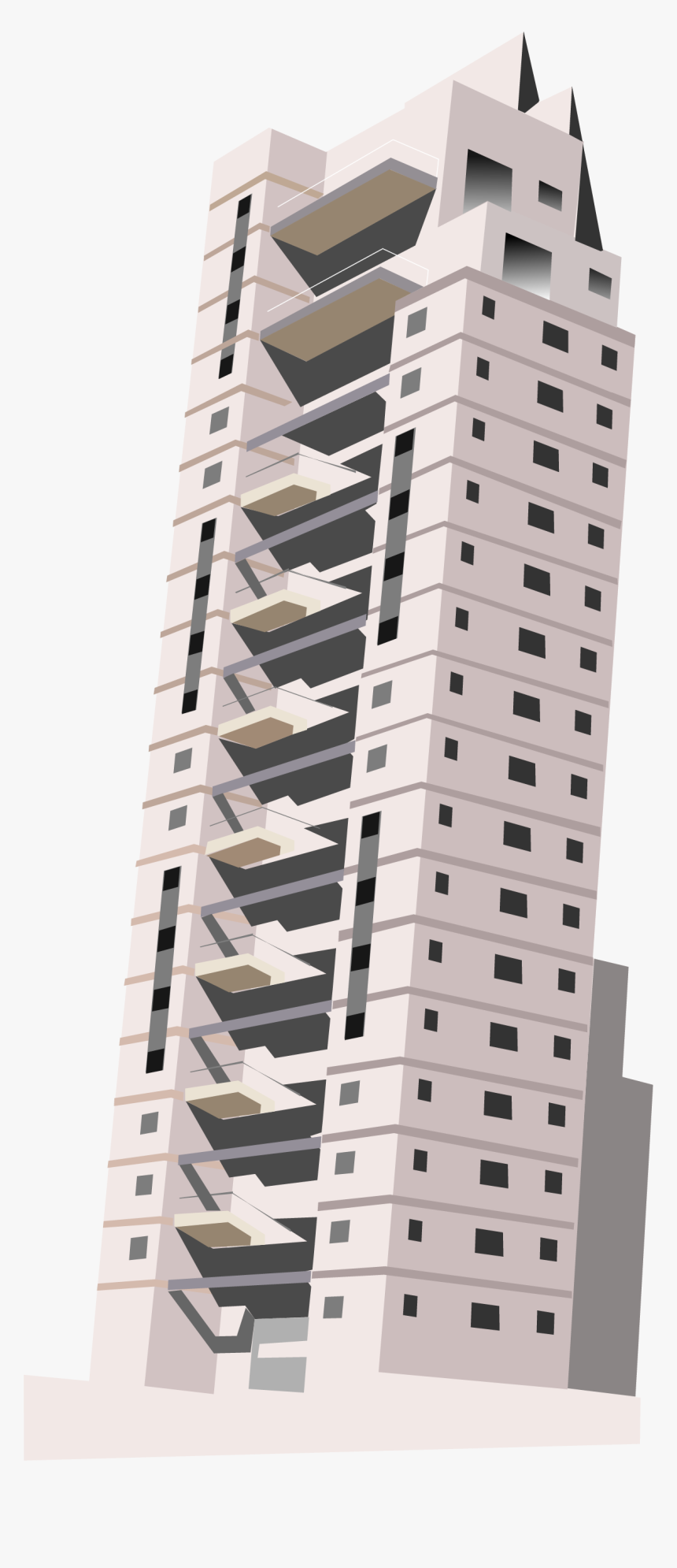 Apartment Building Png, Transparent Png, Free Download