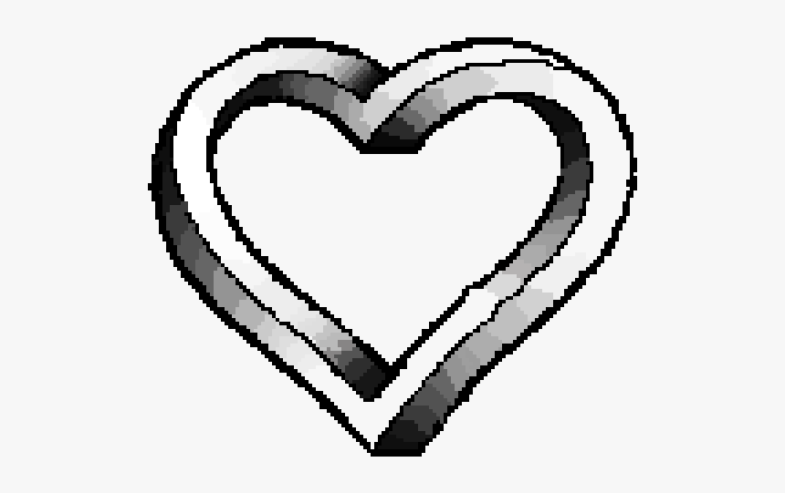 3d Heart Symbol Png, Transparent Png - kindpng