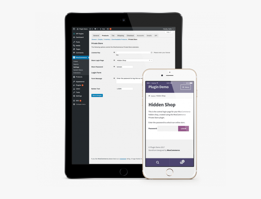 Woocommerce Members-only Plugin, HD Png Download, Free Download