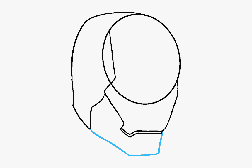 How To Draw Iron Man In A Few Easy Steps Easy Drawing, HD Png Download, Free Download