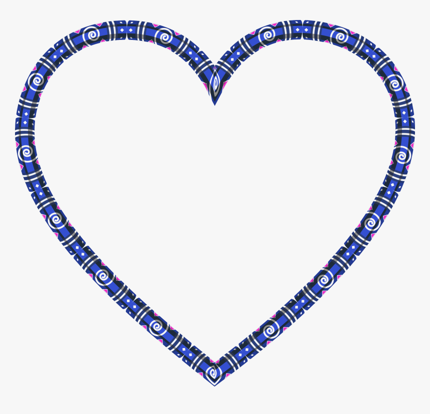 Decorative Heart Frame Variation 2 Clip Arts, HD Png Download, Free Download