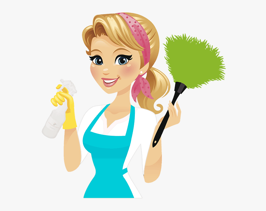 Cleaning Lady Clipart , Png Download, Transparent Png - kindpng