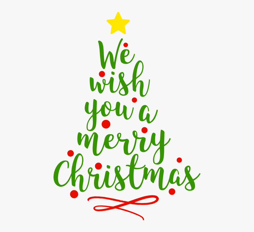 Merry Christmas Clipart Wishes, HD Png Download - kindpng