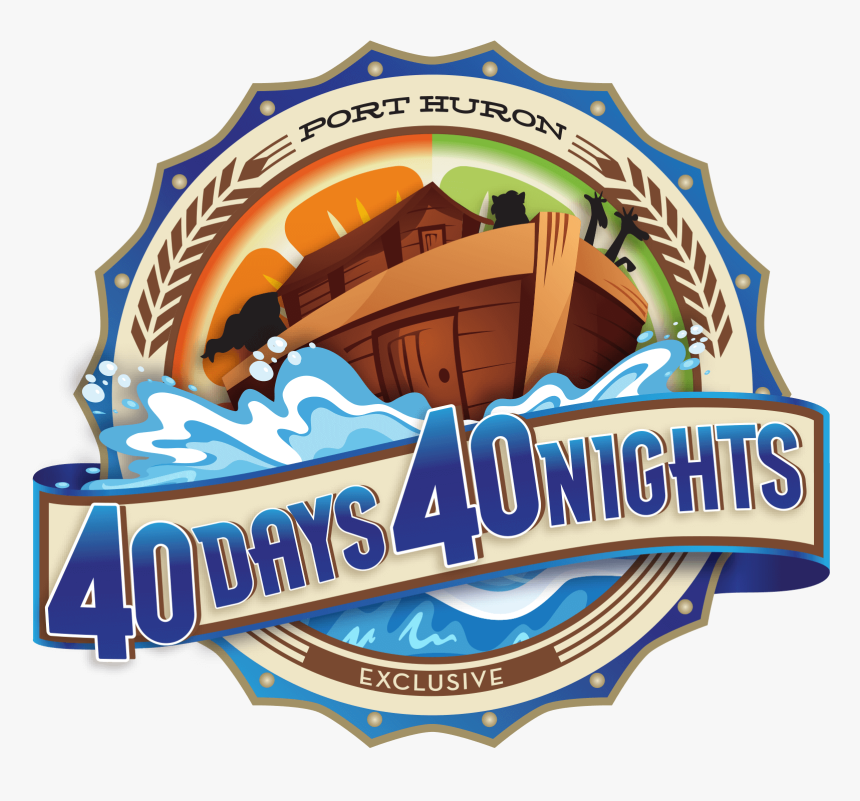 40 Days 40 Nights Special Event Logo"
							 Width="1676", HD Png Download, Free Download