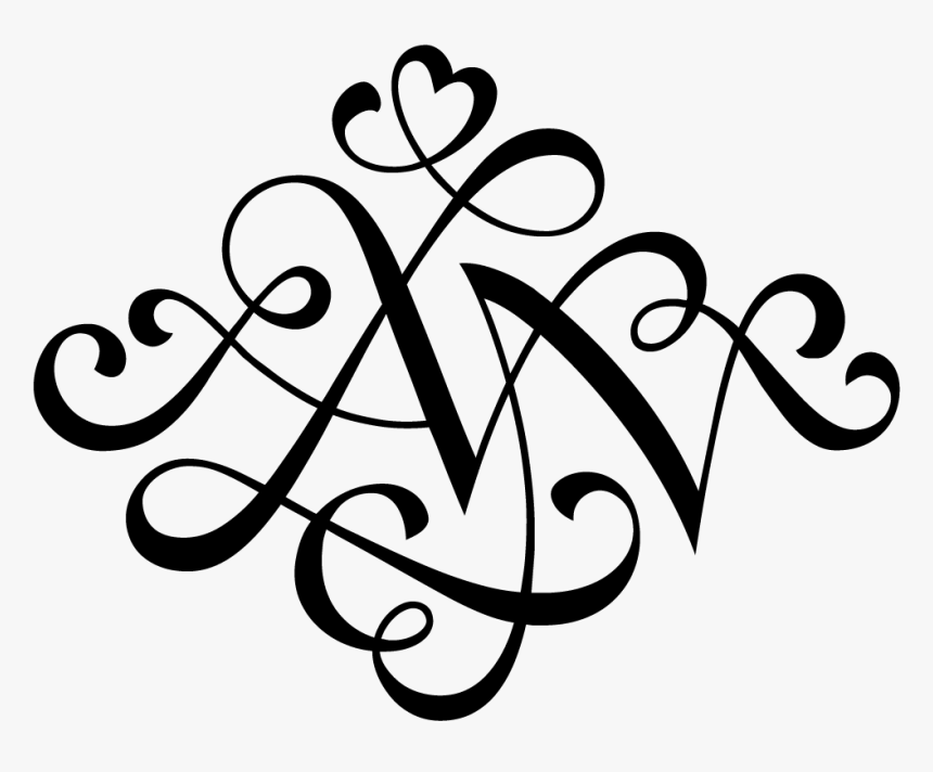 Alvn Monogram Hejheidi, HD Png Download, Free Download