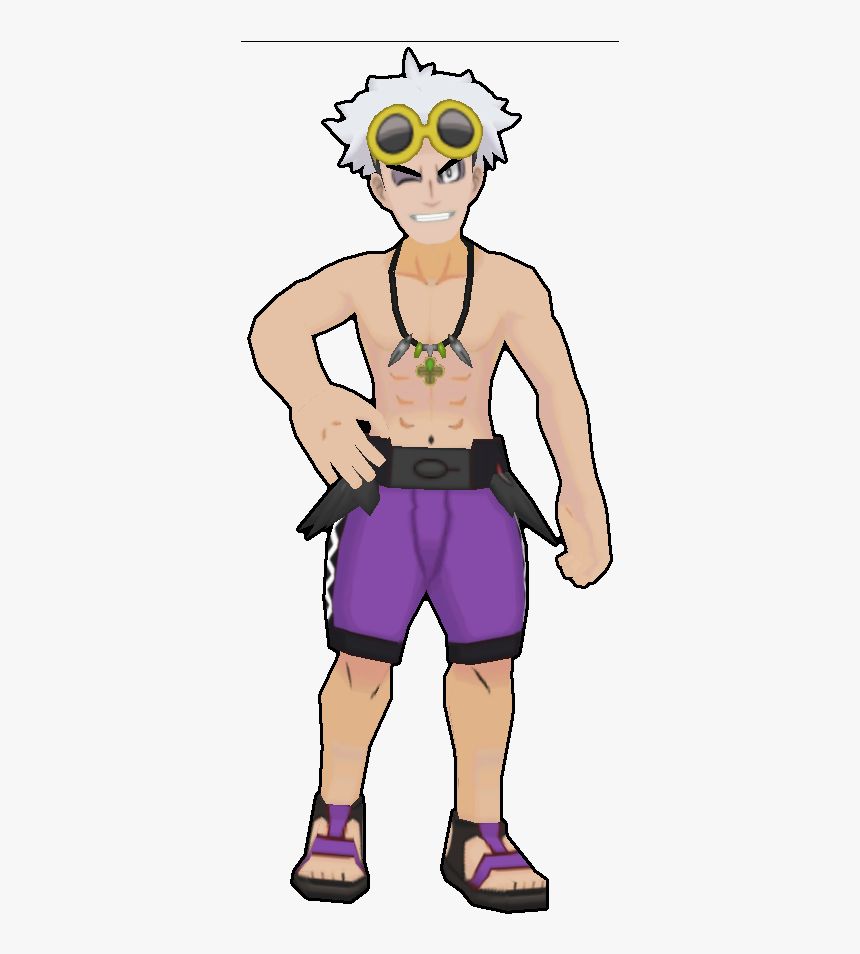 View Guzma Swimsuit Edit ,, HD Png Download, Free Download