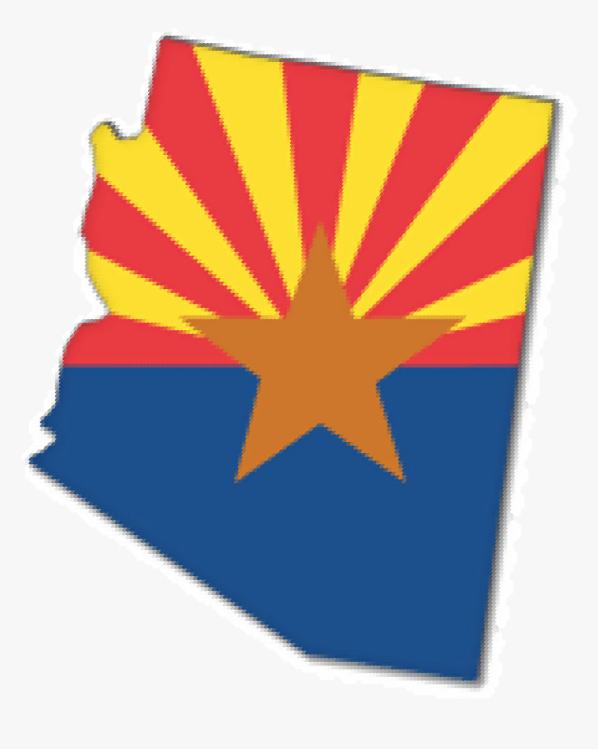 Arizona State Flag, HD Png Download, Free Download