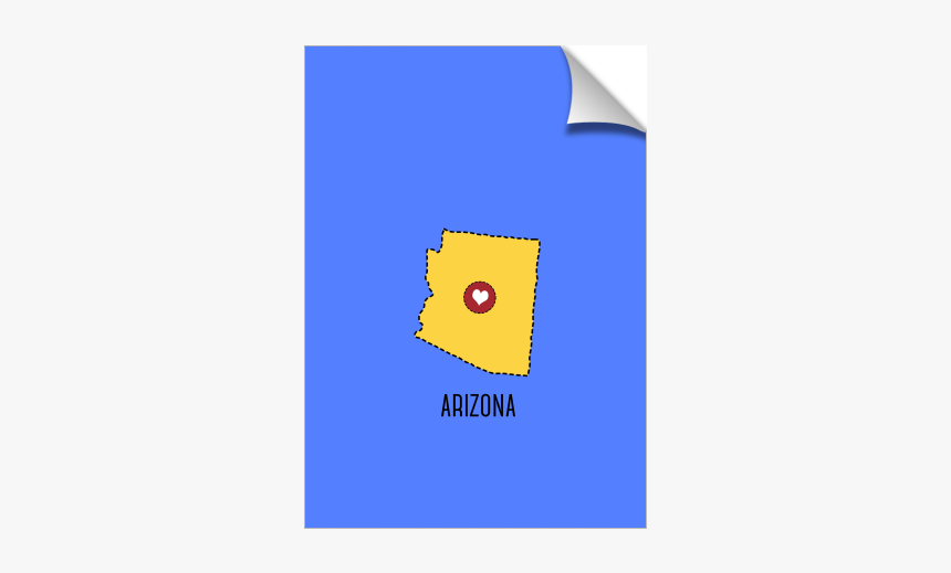 Arizona State Heart, HD Png Download, Free Download