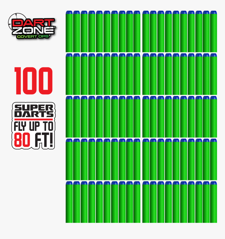 Dart Zone 2016 Products &amp; Nerf Compatible Darts, HD Png Download - kindpng