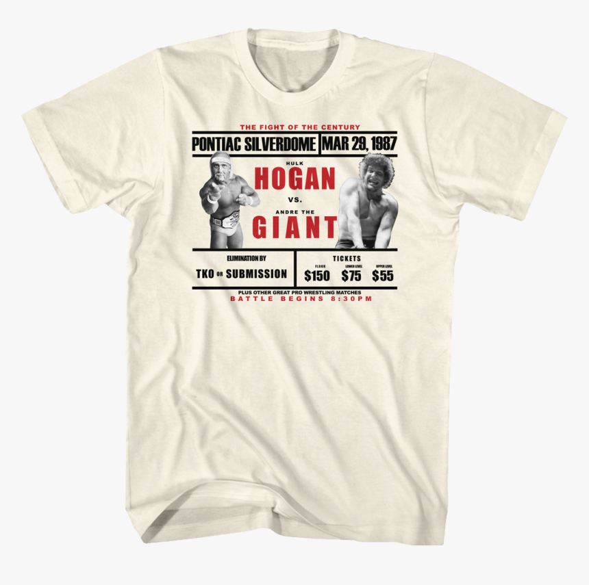Hogan Vs Andre T Shirt, HD Png Download, Free Download