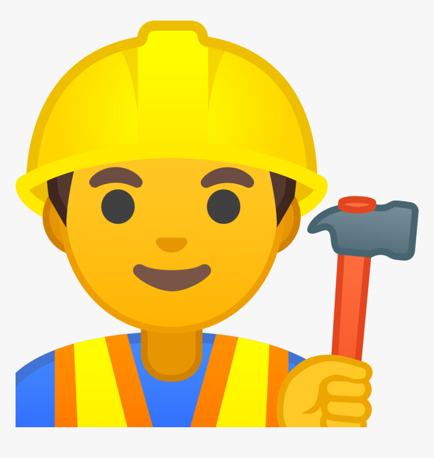 Man Construction Worker Icon, HD Png Download, Free Download