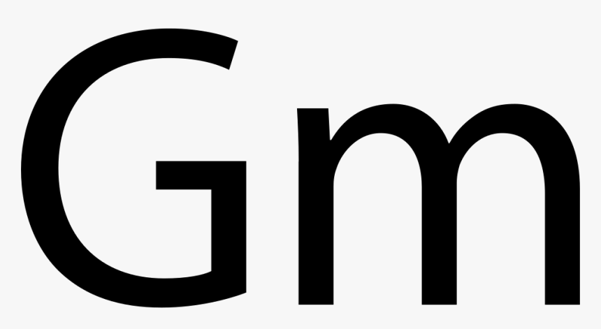 Gm, HD Png Download, Free Download