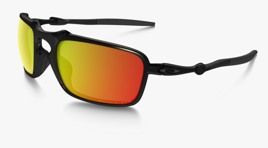 Oakley Badman® Dark Carbon Ruby Iridium Polarised, HD Png Download, Free Download