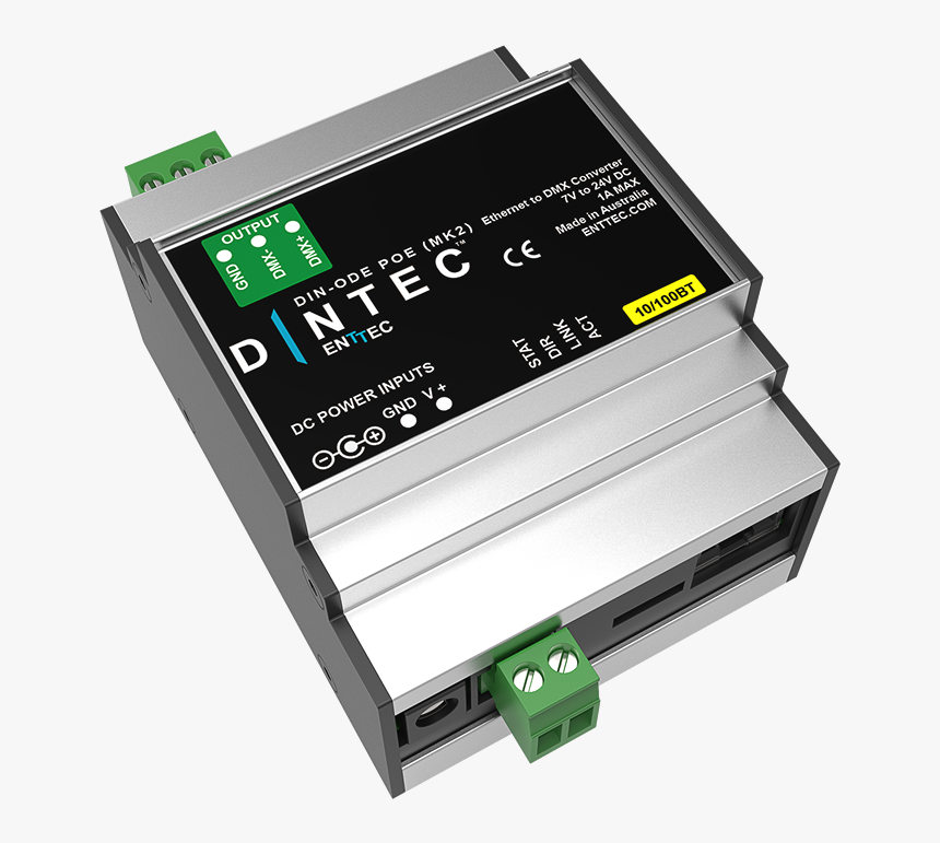 Din Rail Dmx-artnet Node, HD Png Download, Free Download