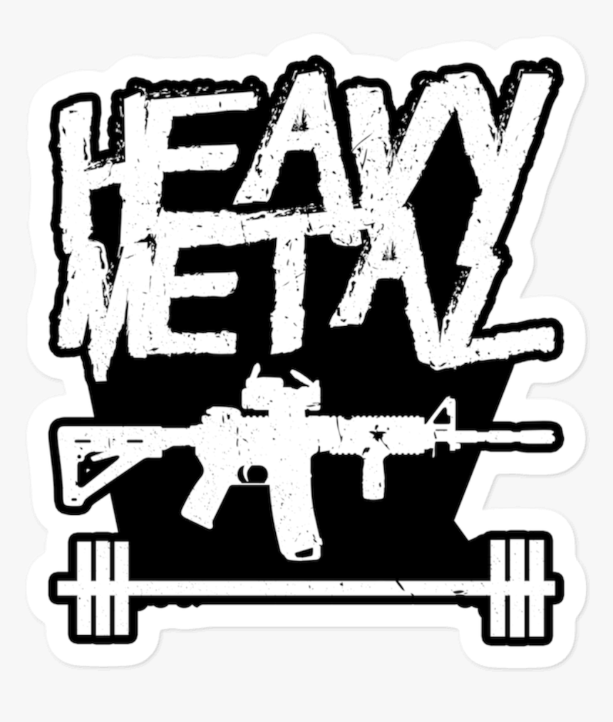 Heavy Metal Sticker, HD Png Download, Free Download