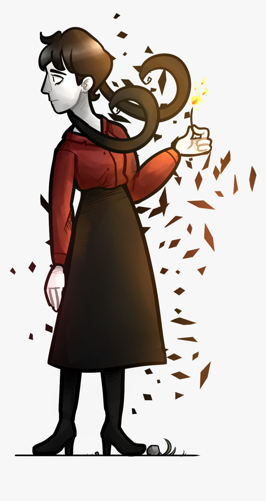 Don T Starve Willow Fanart , Png Download, Transparent Png, Free Download