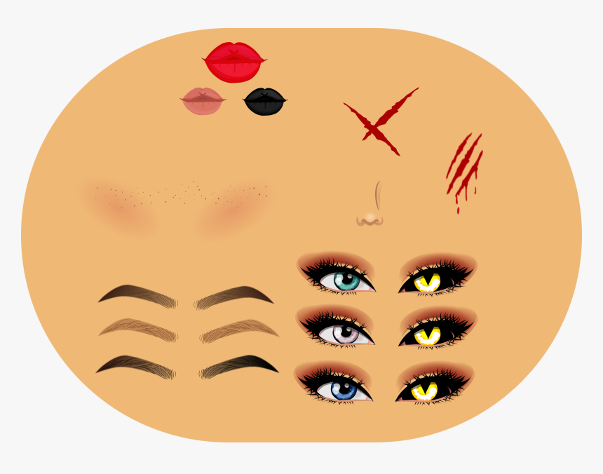 Evil Eyebrows Png, Transparent Png, Free Download