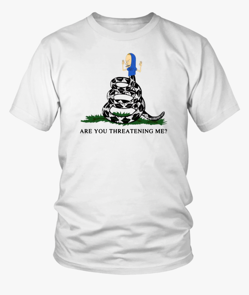 Gadsden Flag Beavis Are You Threatening Me Classic, HD Png Download, Free Download