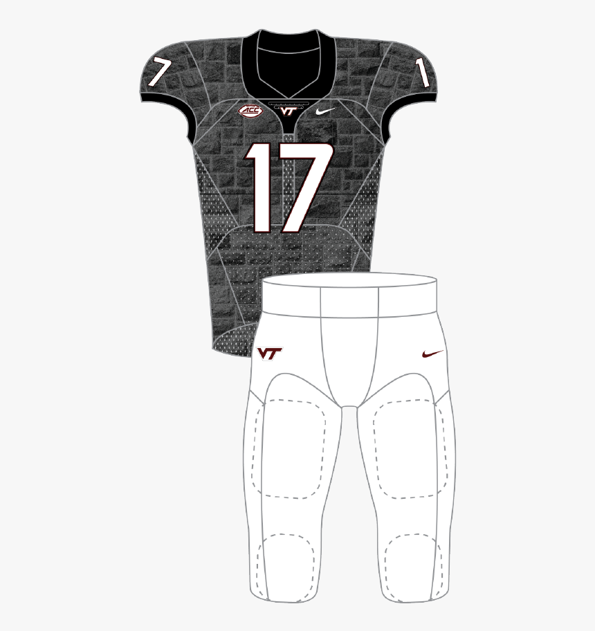 Virginia 2017 Hokie Stone Uniform, HD Png Download, Free Download