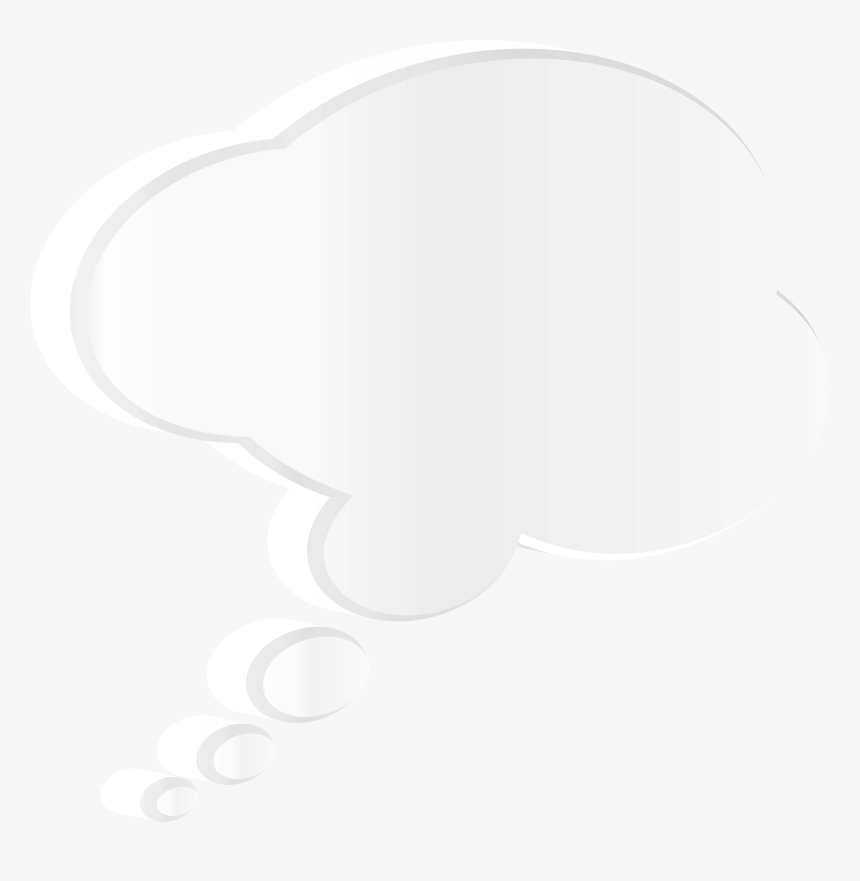 White Speech Bubble Png, Transparent Png, Free Download