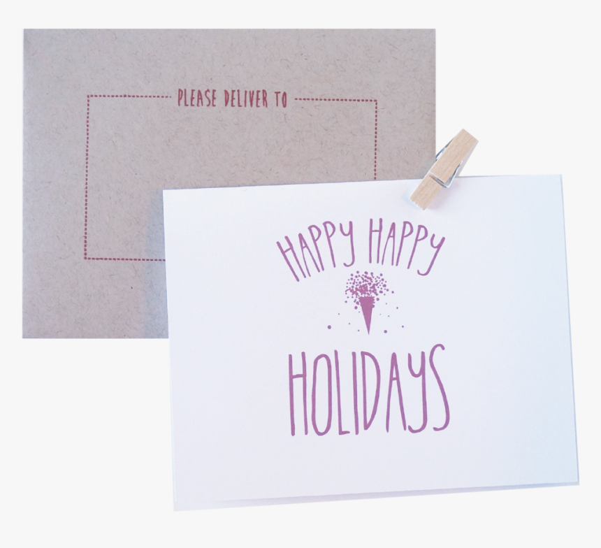 Happy Holidays Red Confetti Christmas Card"

 
 Data, HD Png Download, Free Download