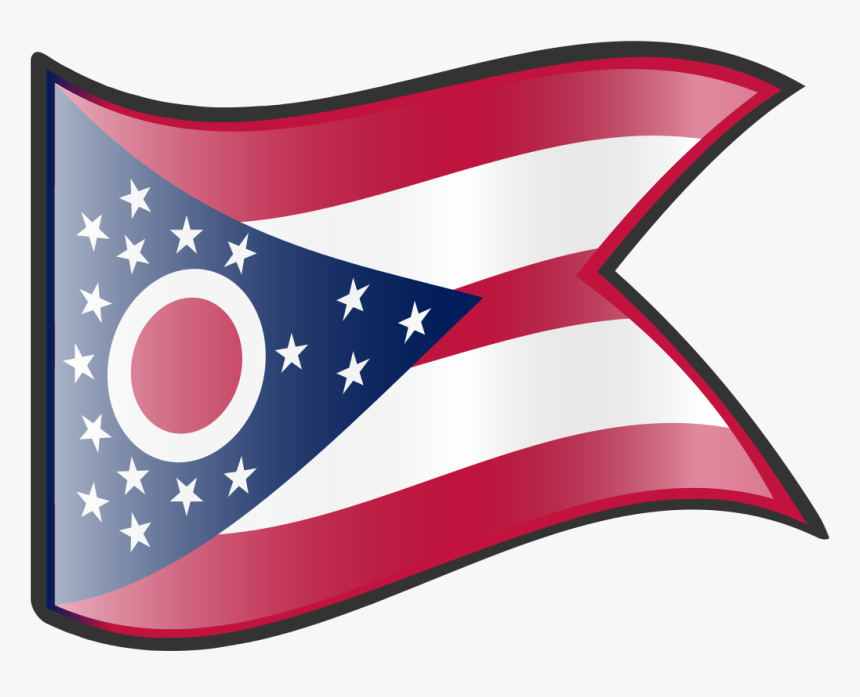 Nuvola Ohio Flag, HD Png Download, Free Download