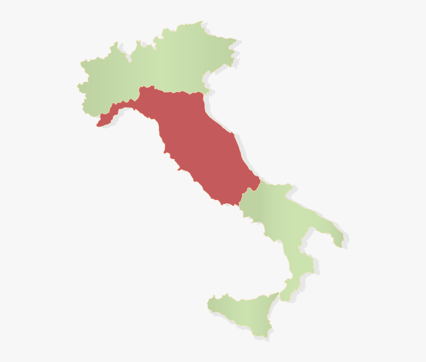 Italy-map, HD Png Download, Free Download