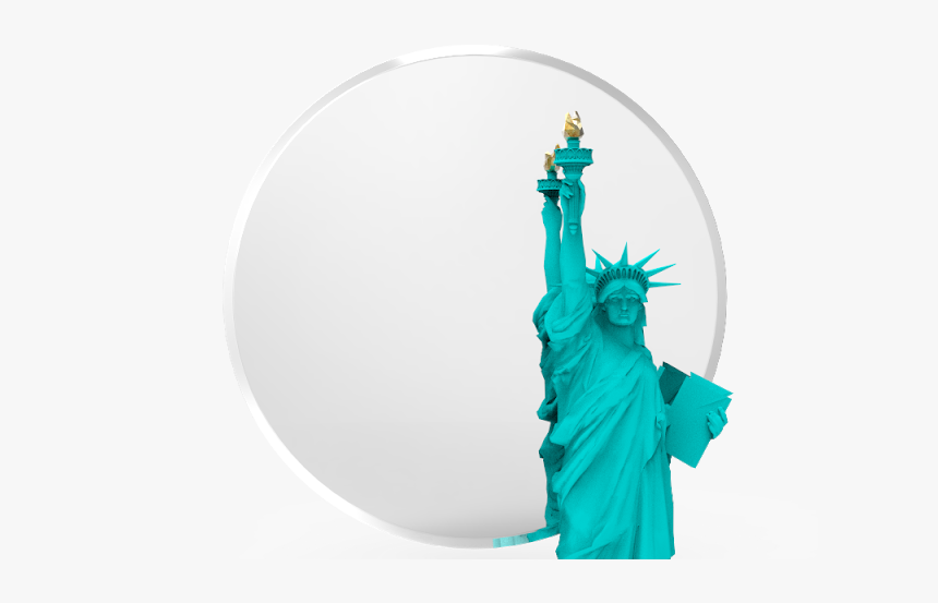 Round Beveled Mirror 18", HD Png Download, Free Download