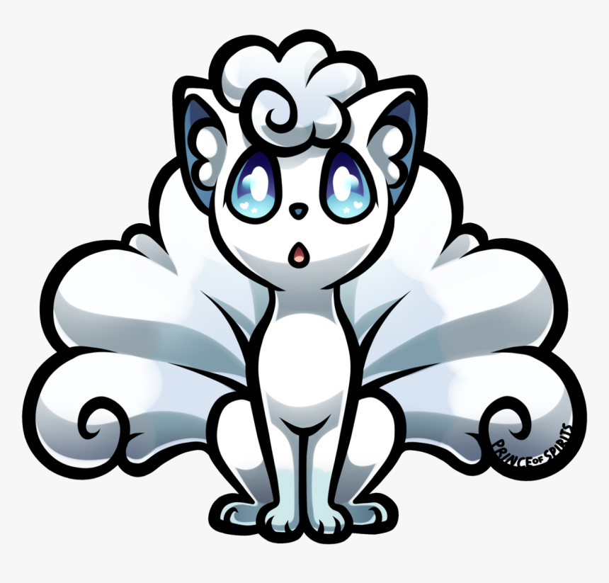 Alolan Vulpix And Alolan Ninetales <3 , Png Download, Transparent Png, Free Download