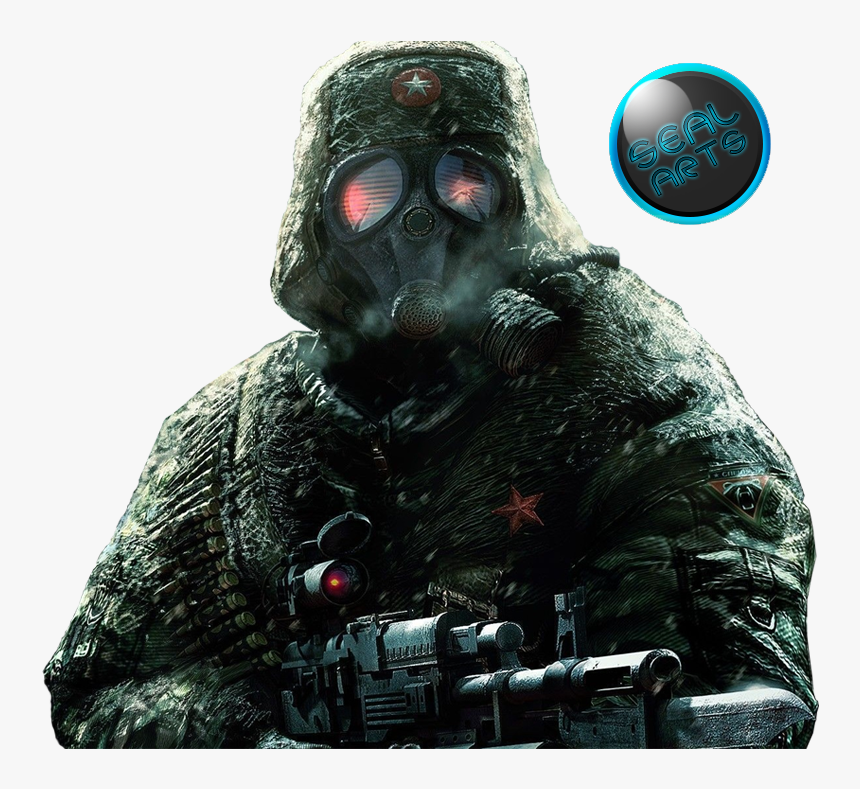 Transparent Soldier Gas Mask, HD Png Download, Free Download