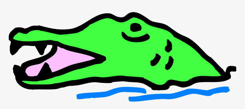 Head Clipart Alligator, HD Png Download, Free Download