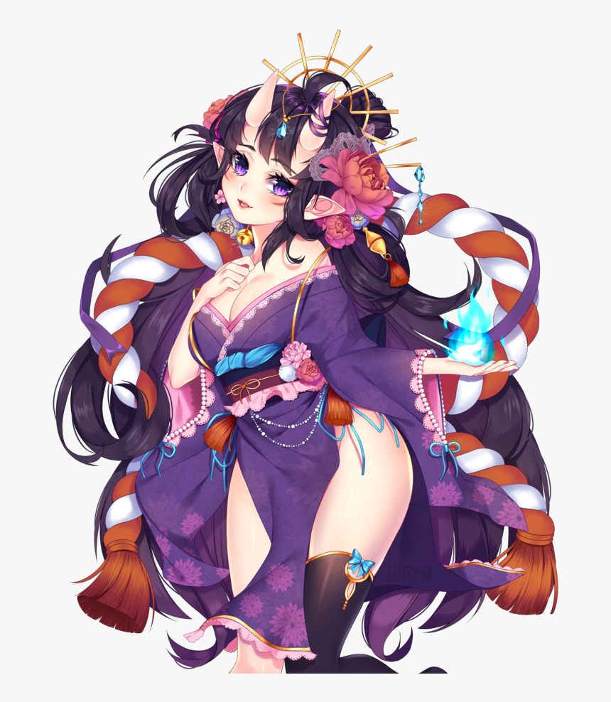 Demon By Nitako - Anime Demon Goddess, HD Png Download, Free Download