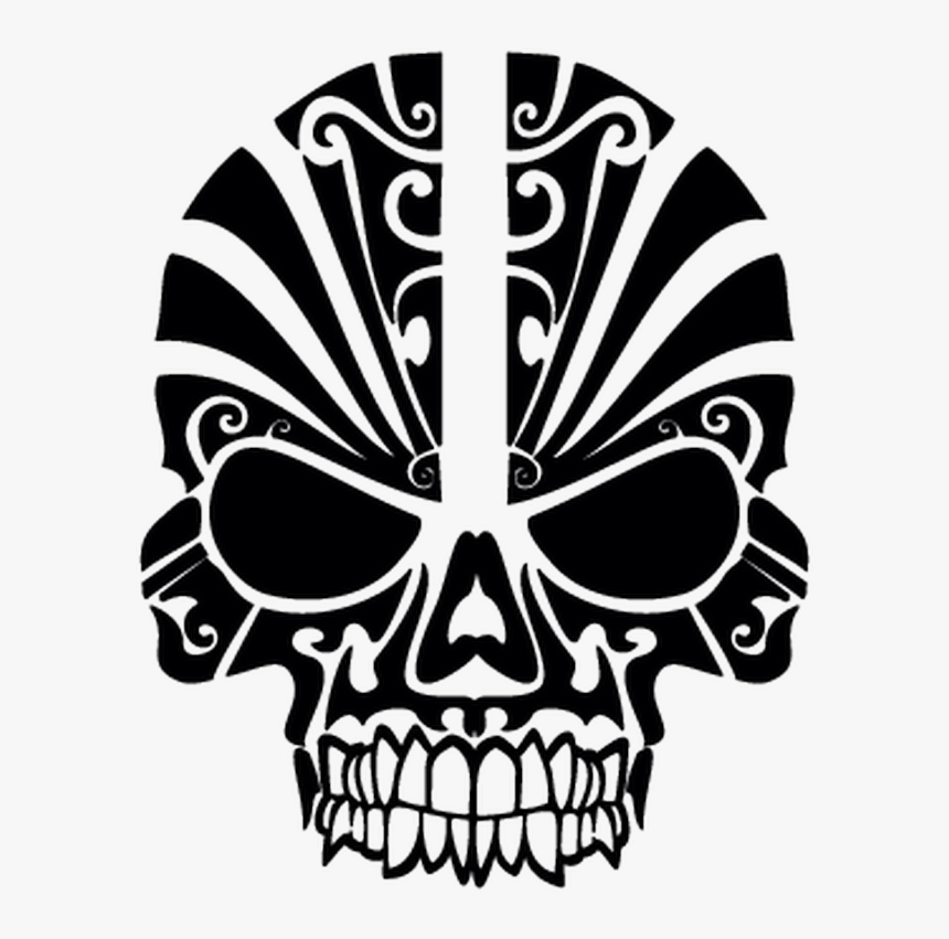 Maori Skull Tattoo, HD Png Download, Free Download